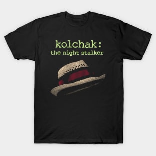 Kolchak Hat : The Night Stalker by HomeStudio T-Shirt